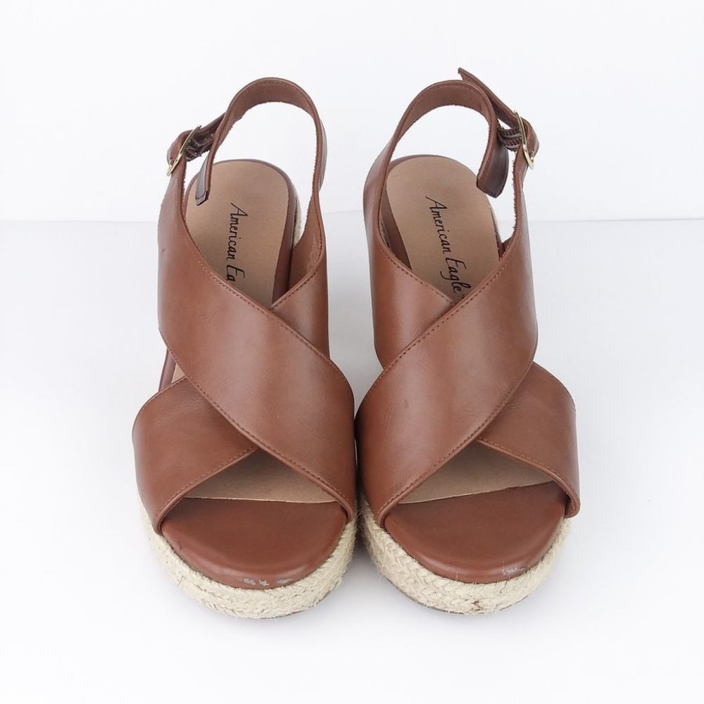 American Eagle Double Strap Platform Espadrilles - image 2